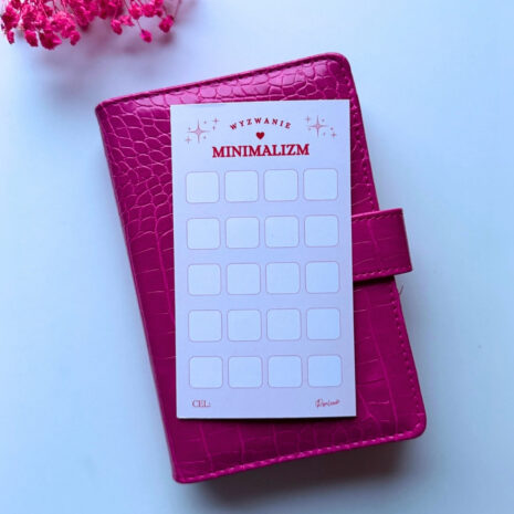 Wyzwanie Minimalizm - A6 Wyzwanie Minimalizm - A6