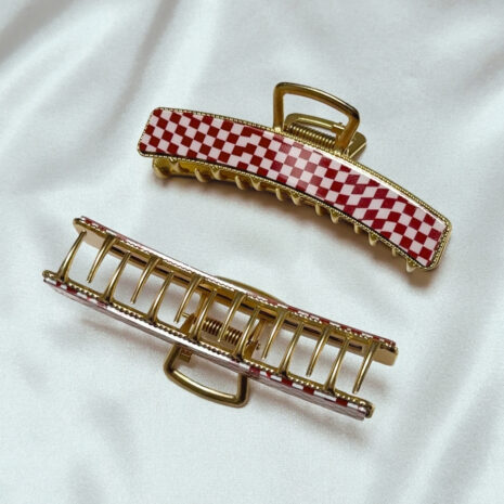 Klamra Burgundy Cube