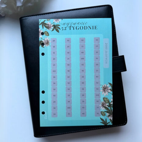 Wyzwanie 52 tygodnie - A5 Wyzwanie 52 tygodnie - A5