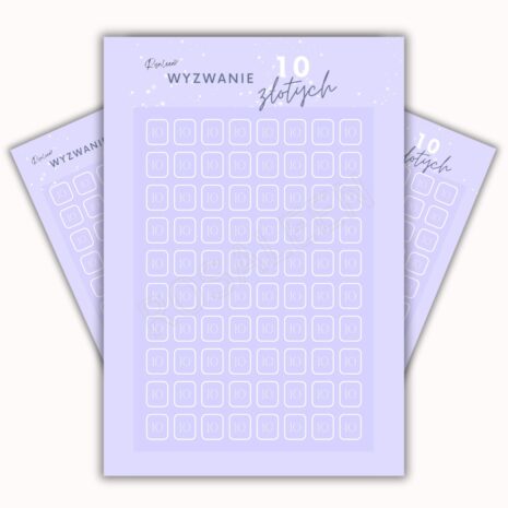 Wyzwanie 10 zł - A5