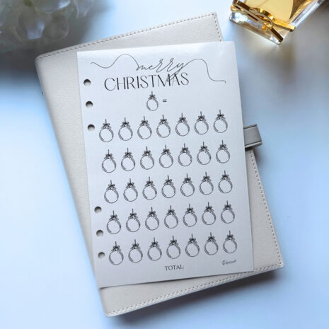 Wyzwanie Boże Narodzenie - beż - A5 Wyzwanie Boże Narodzenie - beż - A5