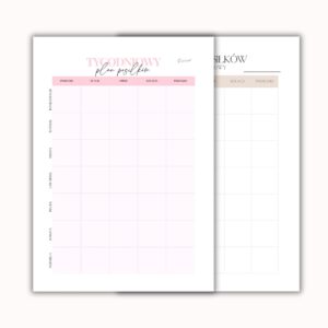 Tygodniowy Plan Posiłków