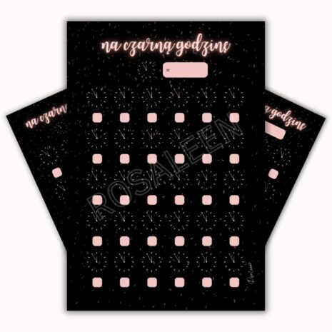 Wyzwanie Na Czarną Godzinę - A5