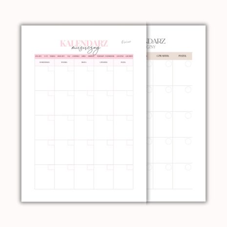 Kalendarz Miesięczny