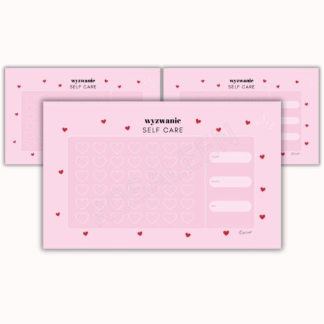 Wyzwanie Self-Care (do wpięcia) - A6 Wyzwanie Self-Care (do wpięcia) - A6