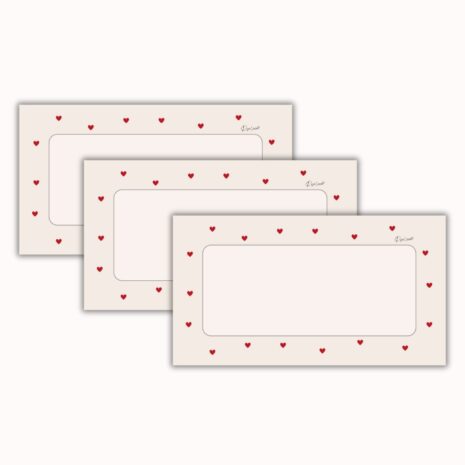 Karta kategorii A6/A7 - Lovely Karta kategorii A6/A7 - Lovely