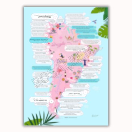 Gra Ameryka Południowa - Anomalie Pogodowe - A5 Gra Ameryka Południowa - Anomalie Pogodowe - A5