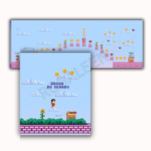 Gra Droga do Skarbu składana - A5