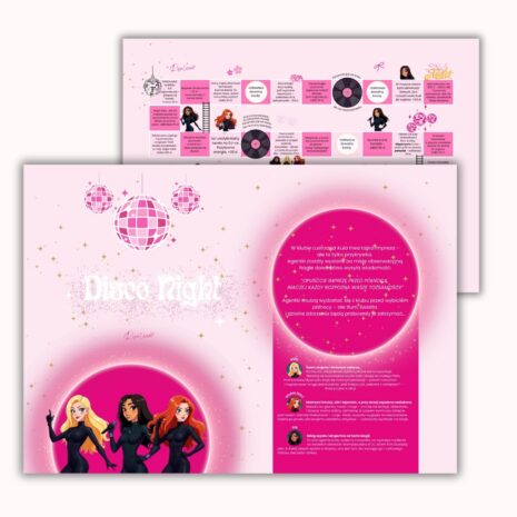 Gra Misja Disco Night - A5 Gra Misja Disco Night - A5